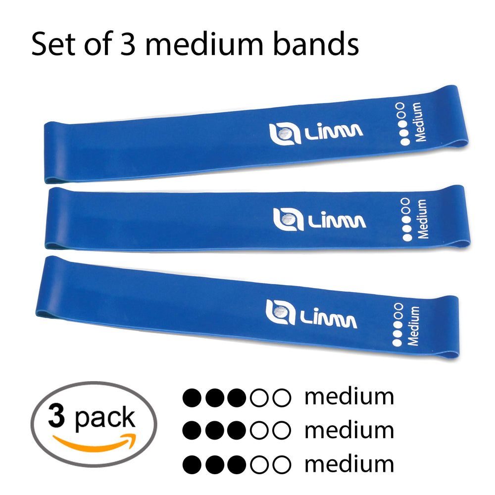 Medium Resistance Loop Flexbands - Set of 3