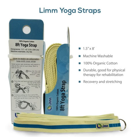 TPE Yoga Mat with Strap for Home Gym