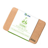 1 Pack Cork Yoga Blocks - Natural and Sustainable Cork Yoga Brick for Supporting Yoga Poses