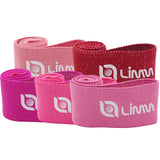 Pink Fabric Resistance Bands
