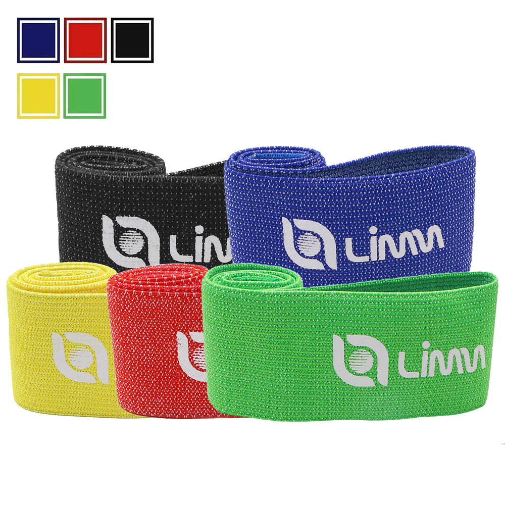Multi Color Fabric Resistance Bands