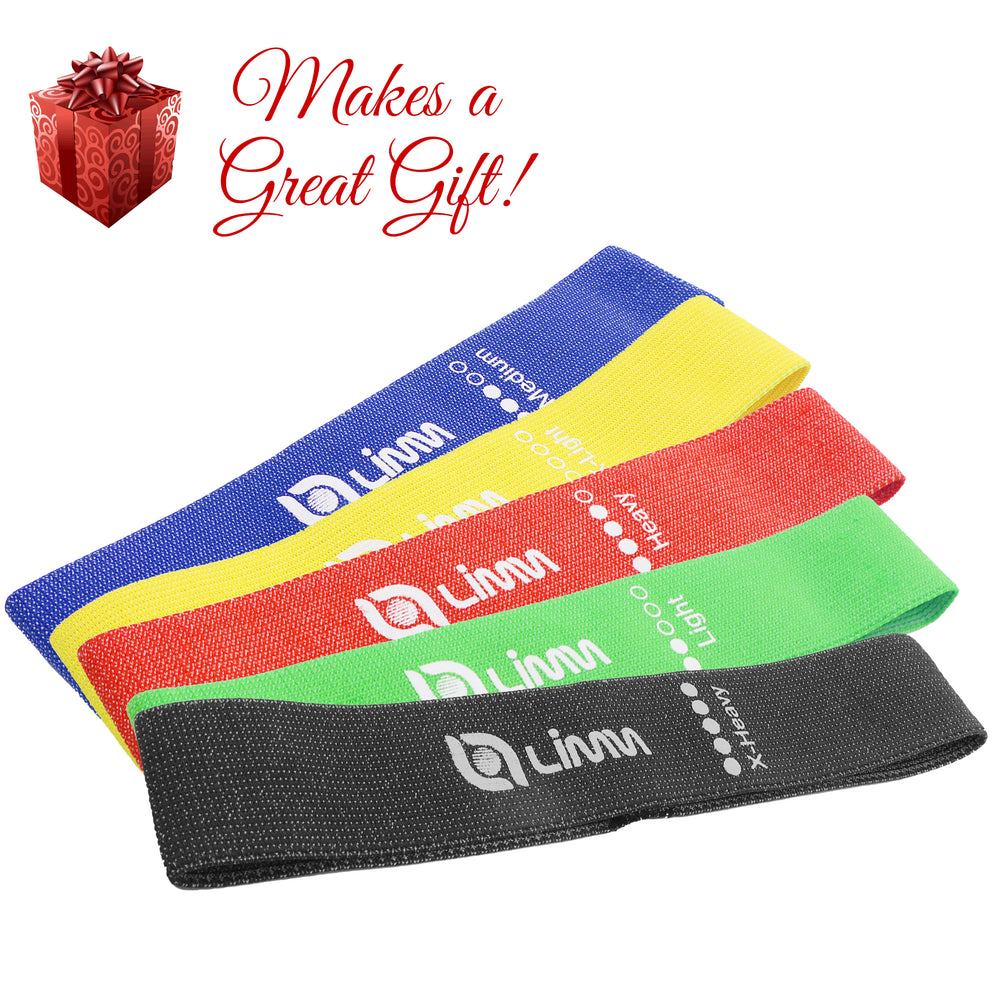Multi Color Fabric Resistance Bands