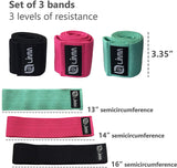 Limm Resistance Bands Exercise Loops and Limm Booty Resistance Hip Bands