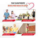 Classic Jump Rope - Skipping Rope with Memory Foam Handles