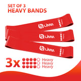 Heavy Resistance Flexbands - Set of 3